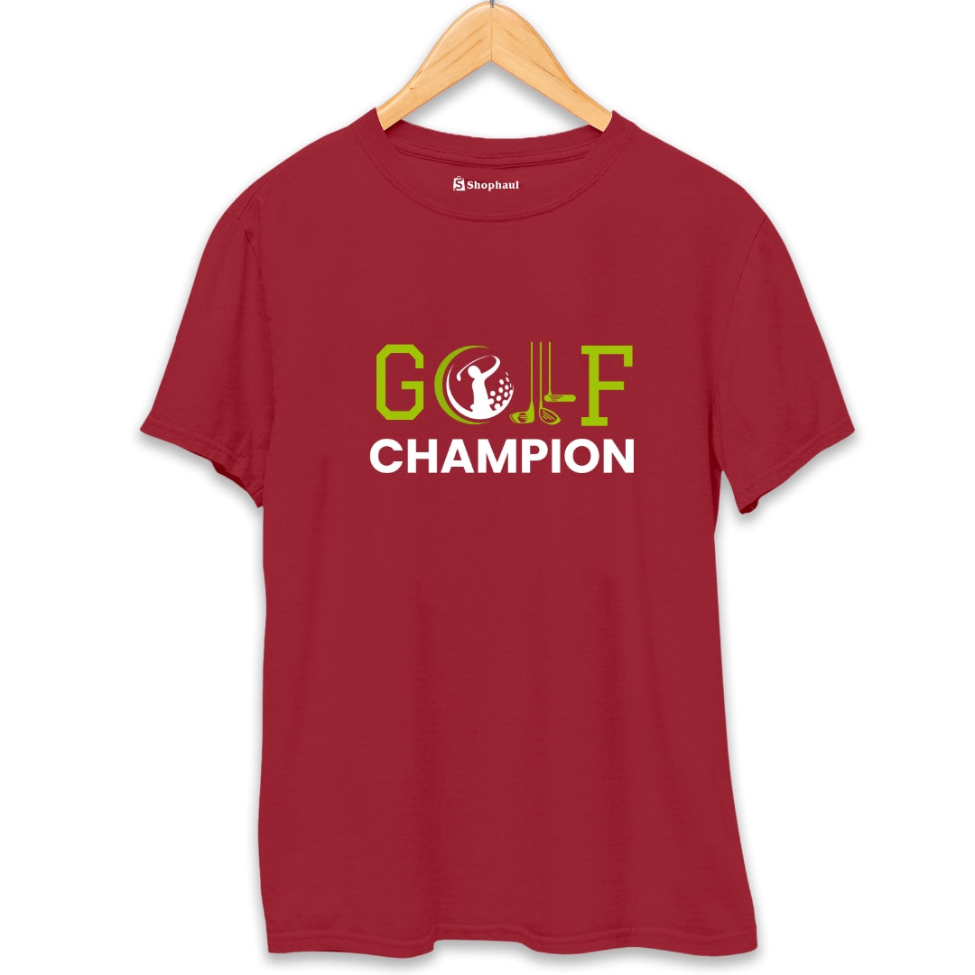 Golf Champion T-Shirt - The Shophaul Designs