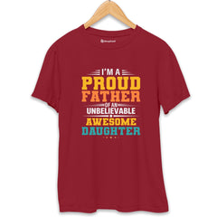 Proud Father of Daughter T-Shirt