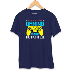 Game Mode Activated Gaming T-Shirt  Navy-Blue-XXL