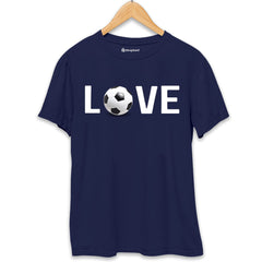 Love Football T-Shirt  Navy-Blue-XXL