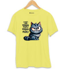 I don't like morning people Cat T-Shirt