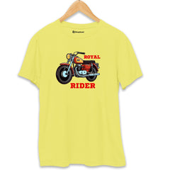 Royal Rider Biker T-Shirt  New-Yellow-XXL