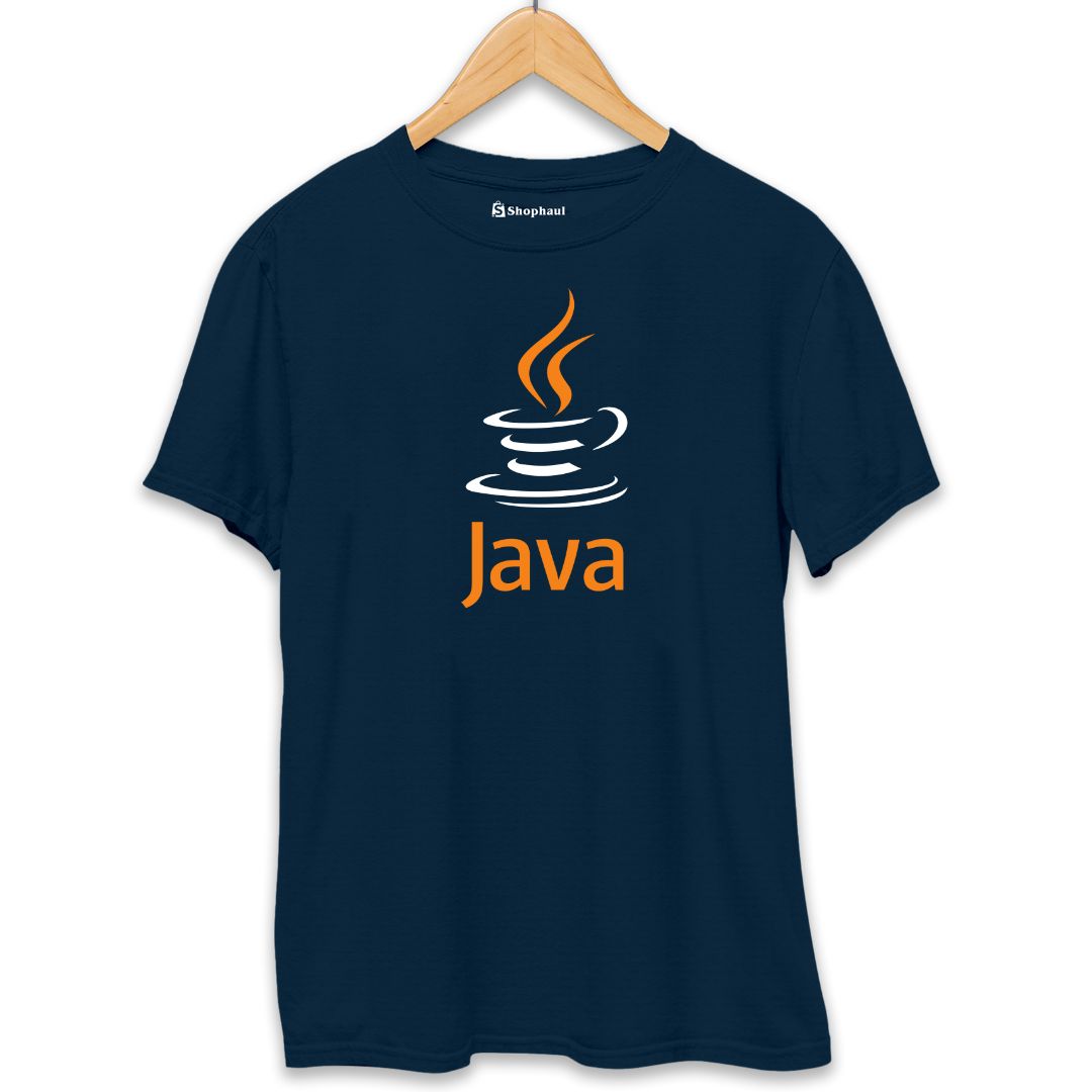 JAVA Coding T-Shirt  Petrol-Blue-XXL