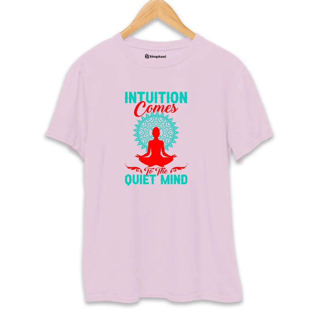 Intuition Comes Yoga t-Shirt The Shophaul