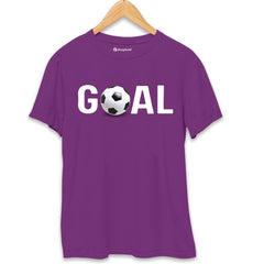 Goal Football T-Shirt  Purple-XXL