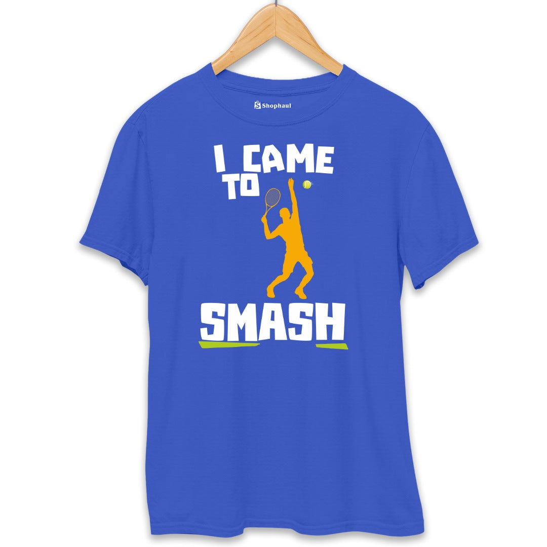 I came to Smash Tennis T-Shirt  Royal-Blue-XXL