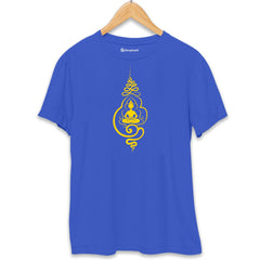 Meditation Yoga T-Shirt  Royal-Blue-XXL