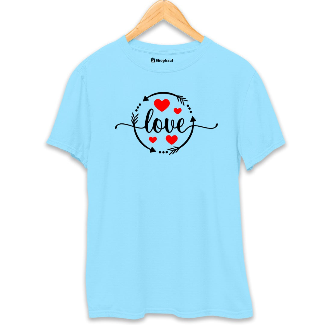 Love T-Shirt  SkyBlue-XXL