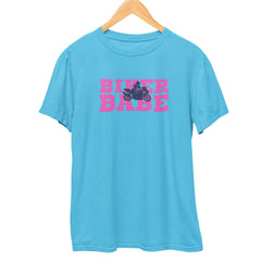 Biker Bebe Biker T-Shirt  SkyBlue-XXL