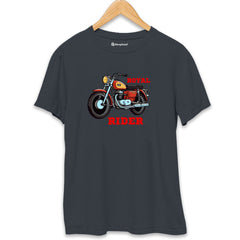 Royal Rider Biker T-Shirt  Steel-Grey-XXL