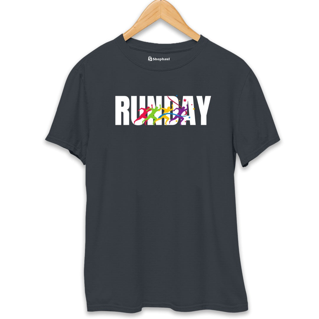 Runday Running T-Shirt  Steel-Grey-XXL