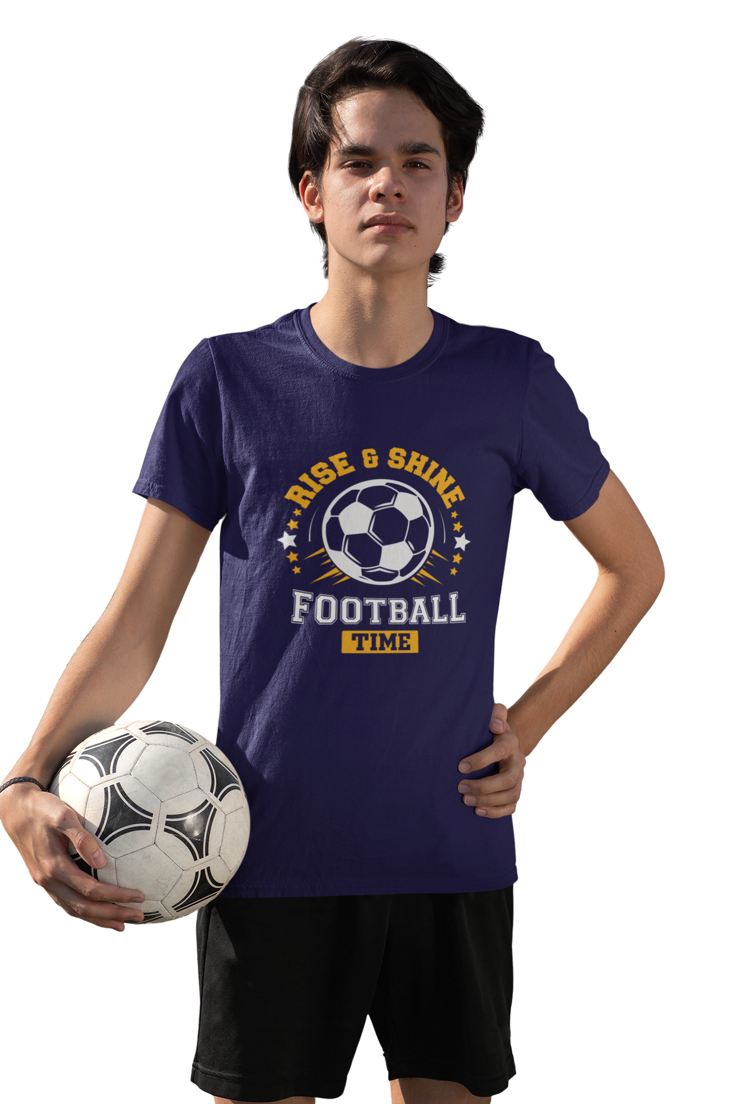 Kids Rise and Shine Football T-Shirt 