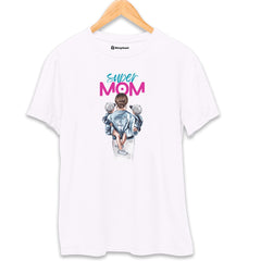 MOM of Boys T-Shirt  White-XXL