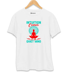 Intuition Comes Yoga t-Shirt The Shophaul