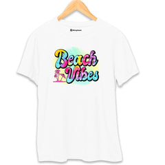 Beach Vibes White T Shirt